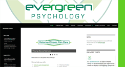Desktop Screenshot of evergreenpsychology.com.au